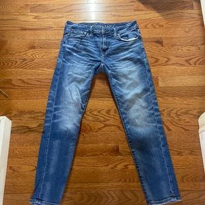 American Eagle Outfitters blue jeans
